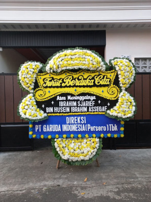 Papan Bunga Duka di Tridadi